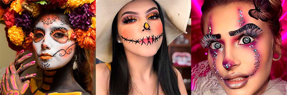 Creative and Creepy Halloween Makeup Looks for Celebration Creative and Creepy Halloween Makeup Looks for Celebration