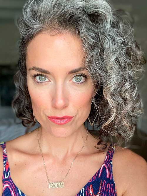 Cute Short Gray Curls Cute Short Gray Curls - Cute Hairstyles for Short Curly Hair Older Women