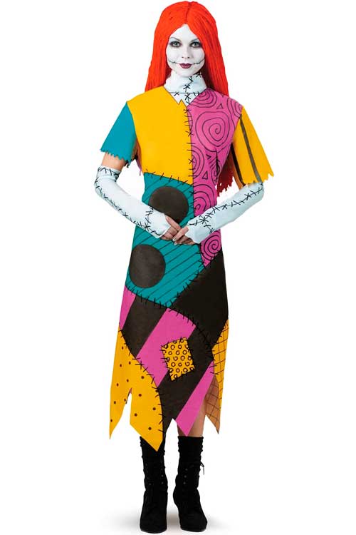 The Nightmare Before Christmas Sally Classic Costume Disguise Women's The Nightmare Before Christmas Sally Classic Costume