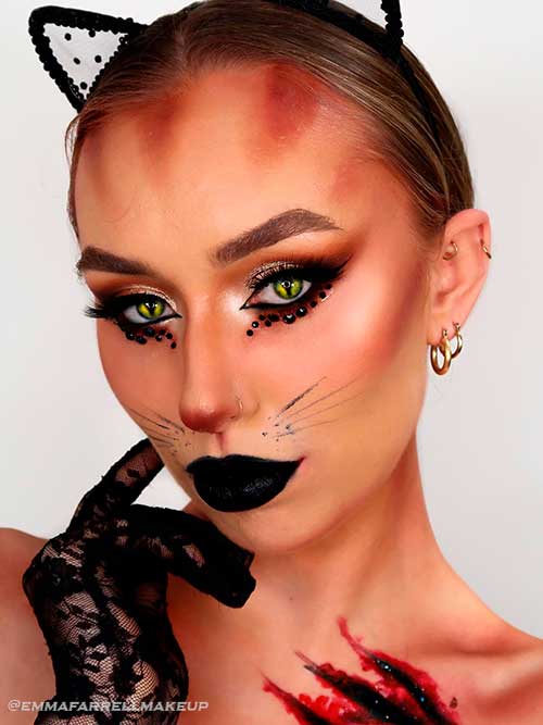 Halloween Cat Makeup - Halloween Makeup Looks 2022