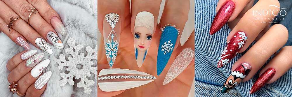 Terrific Disney Christmas Nails to Celebrate This Year Terrific Disney Christmas Nails to Celebrate This Year