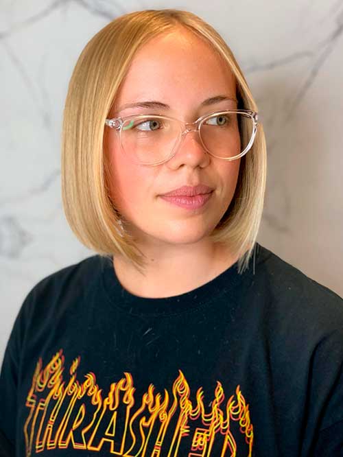 Blonde Short Lob Haircut Blonde Short Lob Haircut