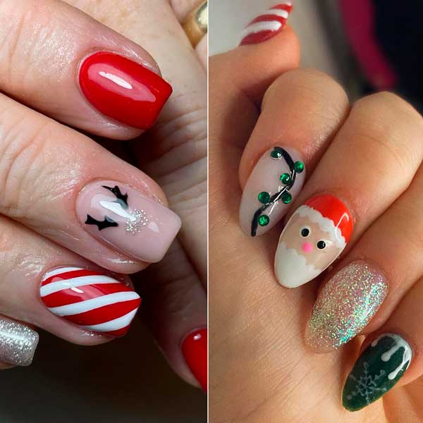 Classy Christmas Acrylic Nails You'll Love to Try in 2022