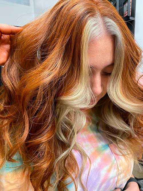 Color Blocking Hair Color Blocking Hair