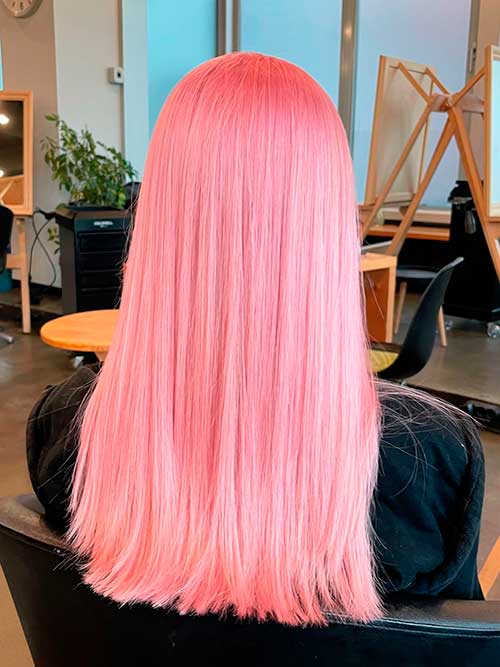 Pastel Pink Hair to Spice Up Your Style