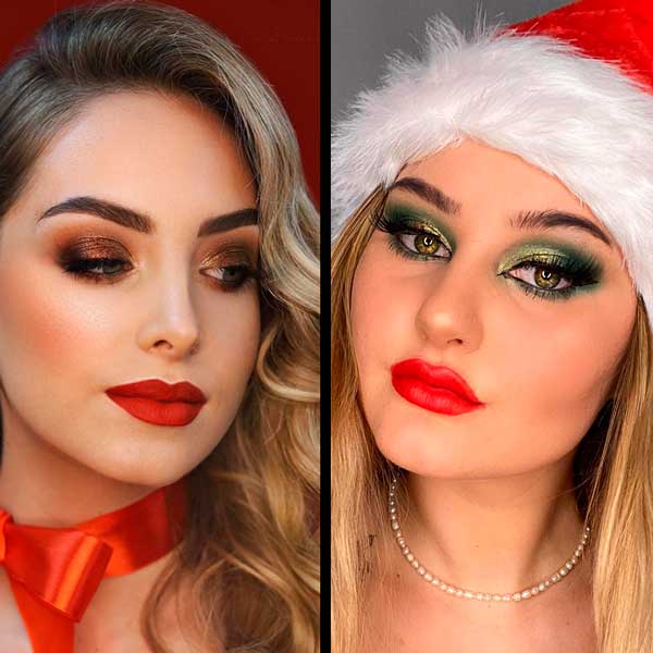 The Best Christmas Makeup Looks to Celebrate in 2022
