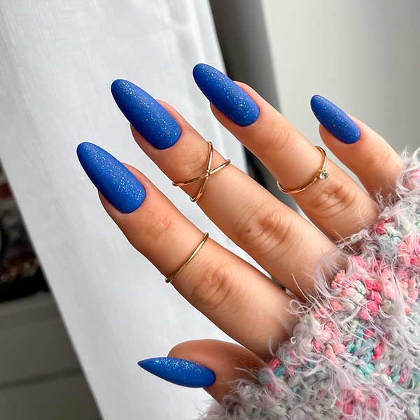The Best Blue Winter Nails to Try in 2023