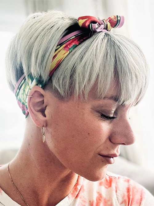 Chic Pixie Bowl Cut