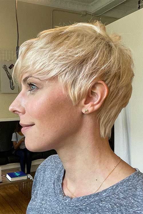 Fresh Messy Pixie Cut