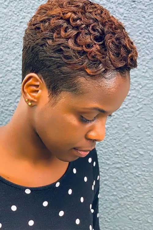 Short Pixie Cut with Short Textured Waves