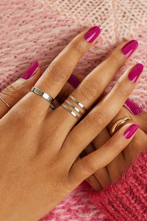 Berry Blazer fall color street nails from Color Street Fall 2023 Collection