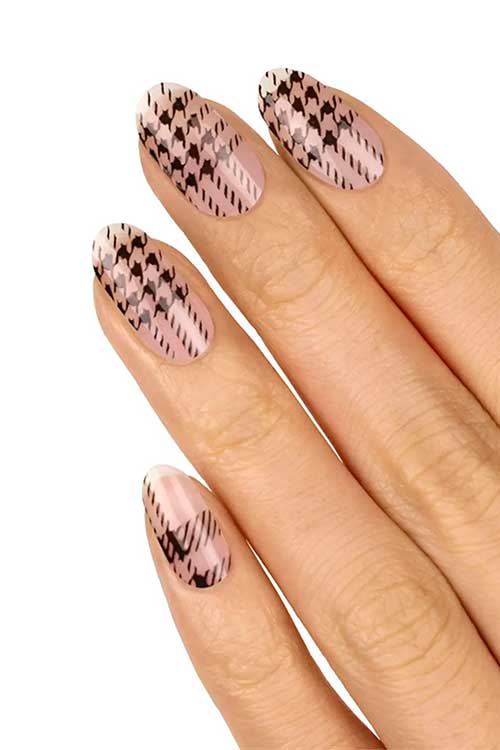 Favorite Flannel color street nails are clear nail art strips from Color Street Fall 2023 Collection