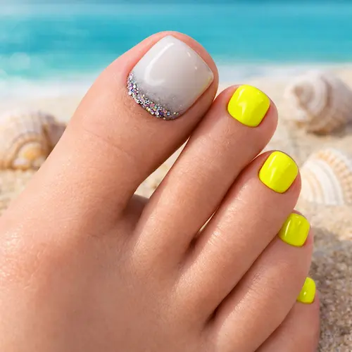 Stylish and cute pedicure ideas for women showcasing vibrant colors and creative nail art on perfectly polished toes.